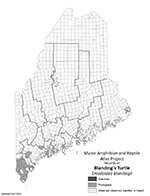 Blanding's Turtle distribution map